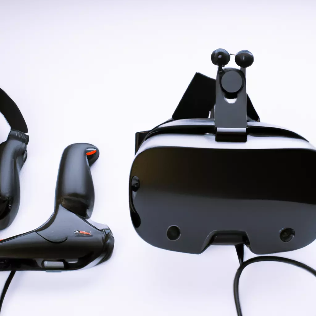 Игровые vr очки с джойстиками