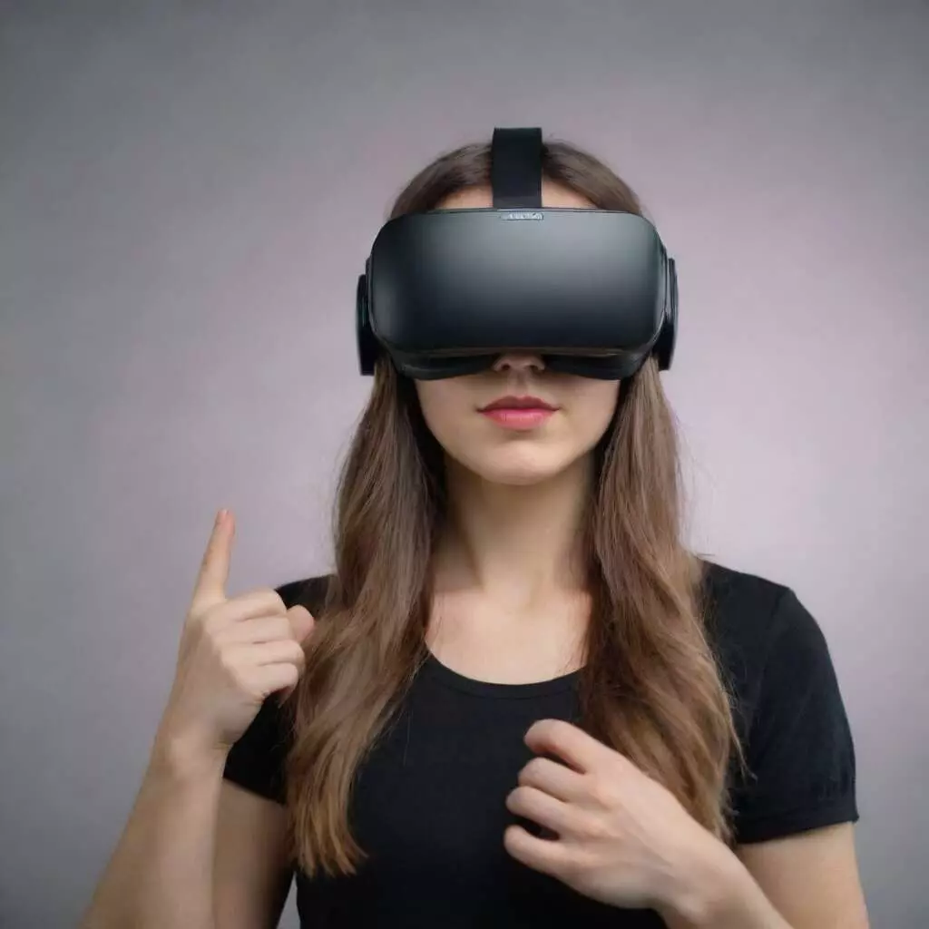 Очки виртуальной реальности vr с джойстиками