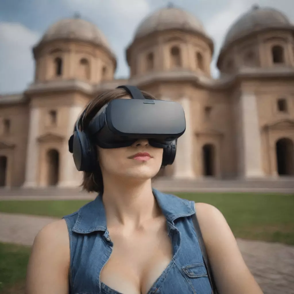 Vr шлемы для экскурсий и путешествий по историческим местам и памятникам